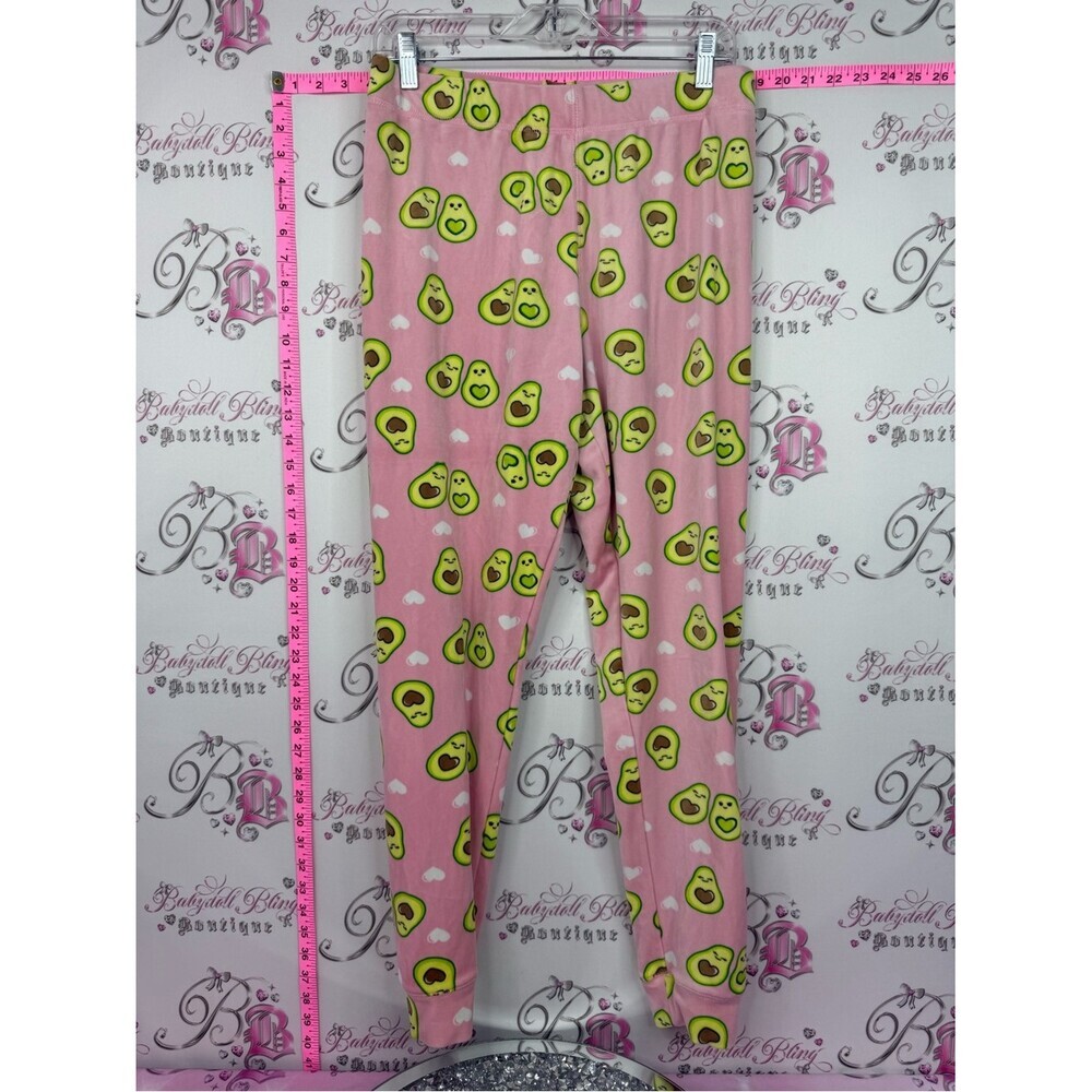 Weekend Edition Pink Avocado Lounge Pants